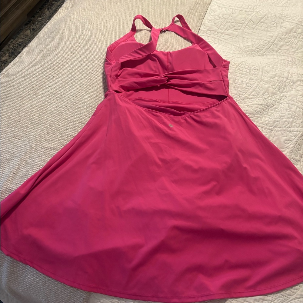 HALARA Vibrant Pink Softlyzero™ Airy athletic dress 👗 - Picture 3 of 5